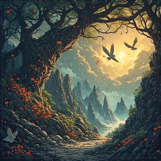 create  book cover artworks