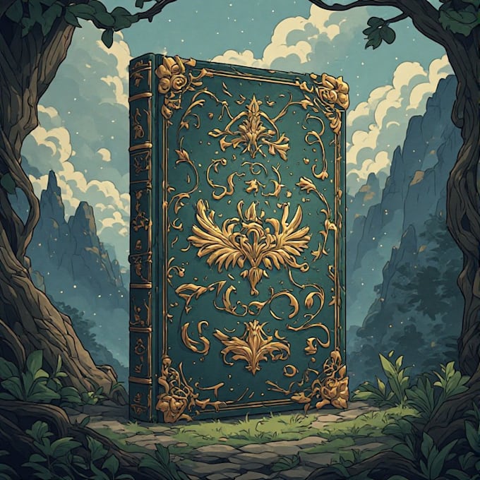 create fantastic book  artworks