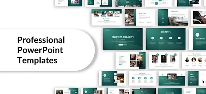 design a custom powerpoint master template in your corporate design
