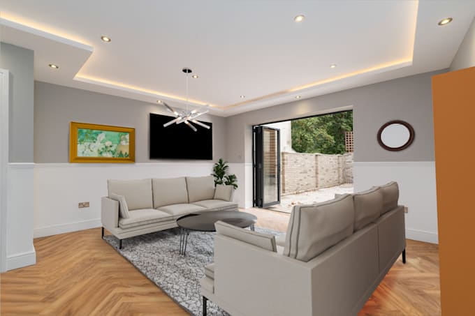 virtually stage rooms in 3d