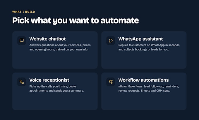 optimize whatever you are fed up doing using ai