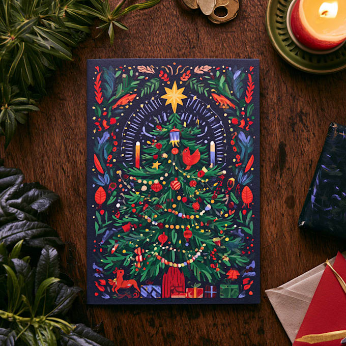 create personalized christmas cards