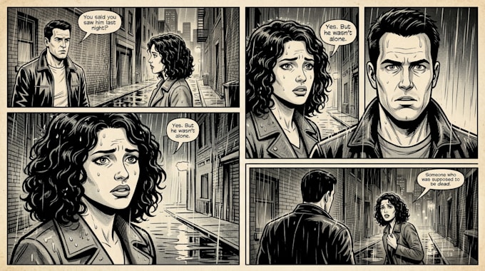 design ai comic book, manga, and cartoon illustrations consistent character
