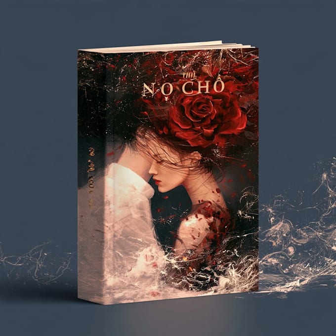 create an epic fantasy and romantasy book cover design