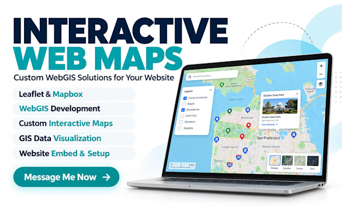build interactive webgis maps with leaflet and mapbox