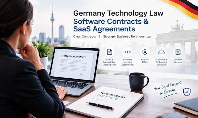 provide germany technology law, software contracts and saas agreements