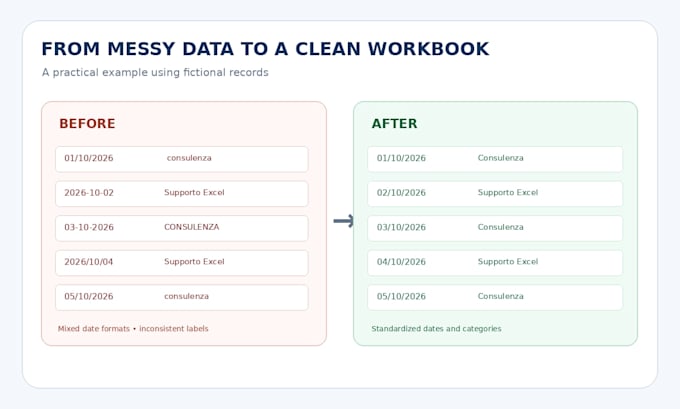 clean and format your excel spreadsheet