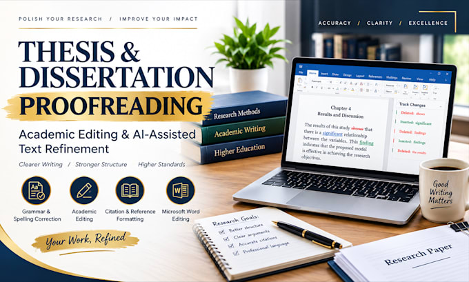 humanize ai text, proofread, and edit your thesis and dissertation