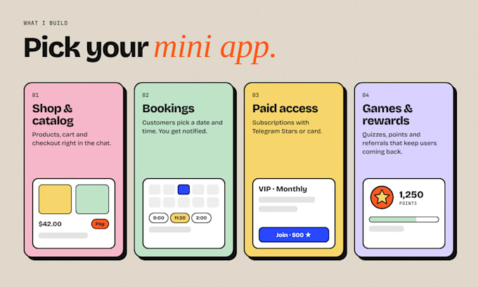build a telegram mini app for your business
