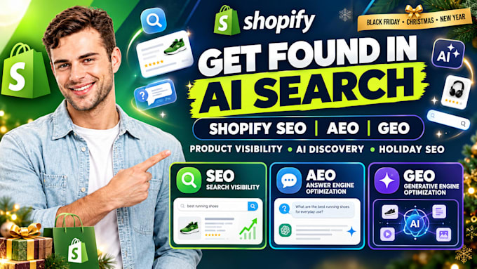optimize shopify SEO, aeo, GEO and ai search visibility