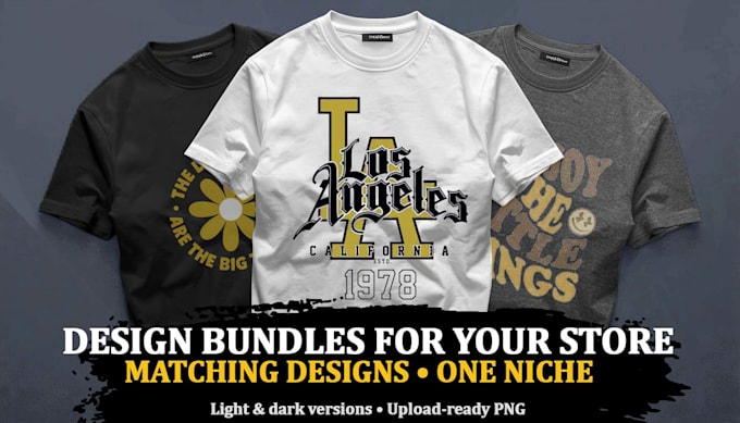 create print on demand tshirt designs for etsy and amazon