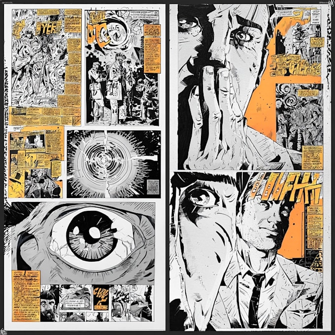 draw a full comic book page