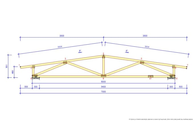 design parallel chord timber roof trusses for flat roofs