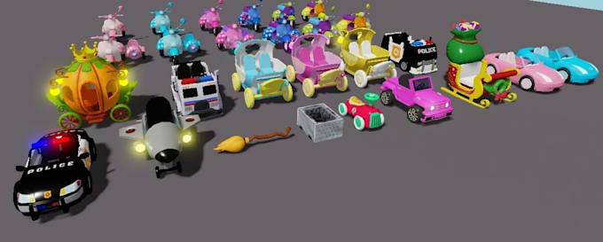 create low poly roblox map, roblox 3d models, props and game assets
