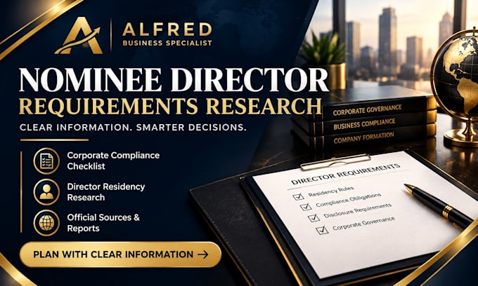 provide nominee director requirements and compliance