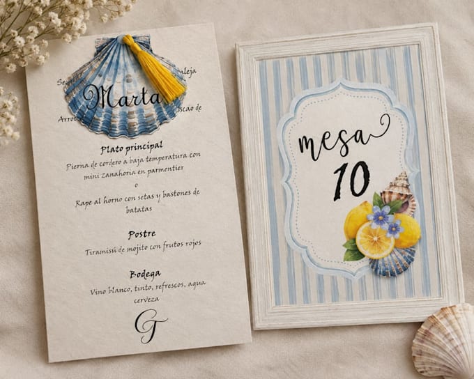 design a personalized wedding invitation