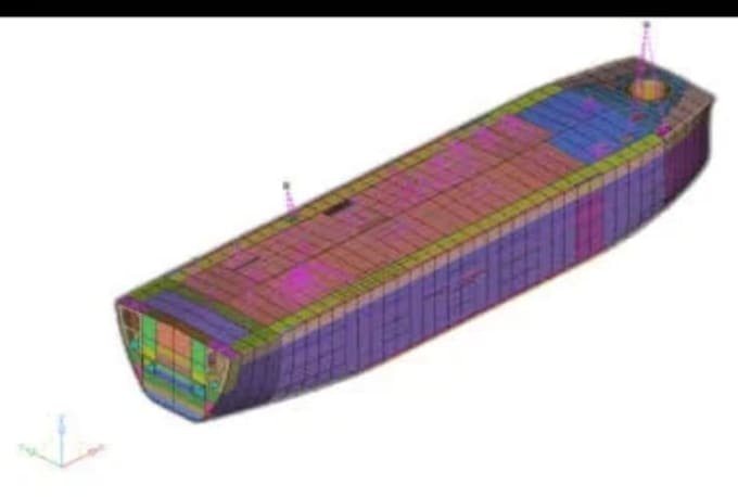 ship conversion design vessel modification layouts 2d autocad marine drawings