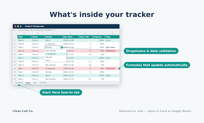 build a custom rental property spreadsheet for landlords and hosts