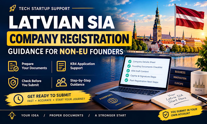guide your non eu tech startup through latvian sia company registration