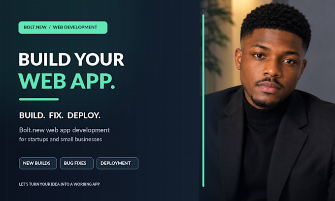 build, fix, and deploy your bolt web app
