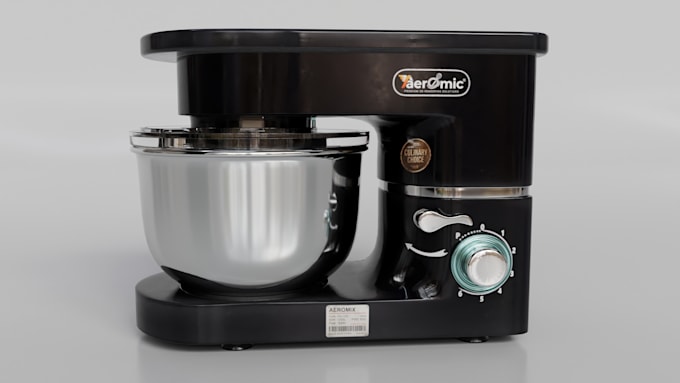 do photorealistic 3d kitchen appliance modeling and rendering