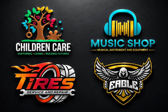 create a professional brand logo design