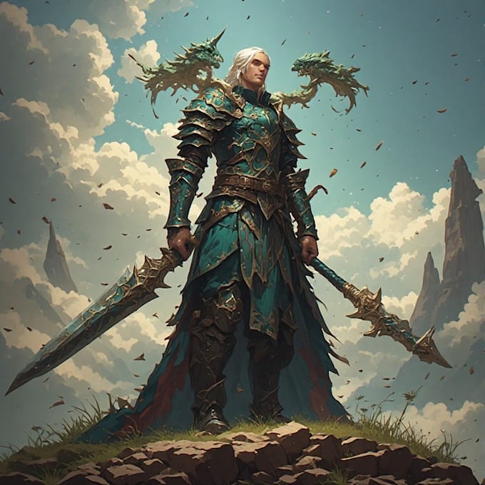 illustrate your dnd campaign scenes and characters