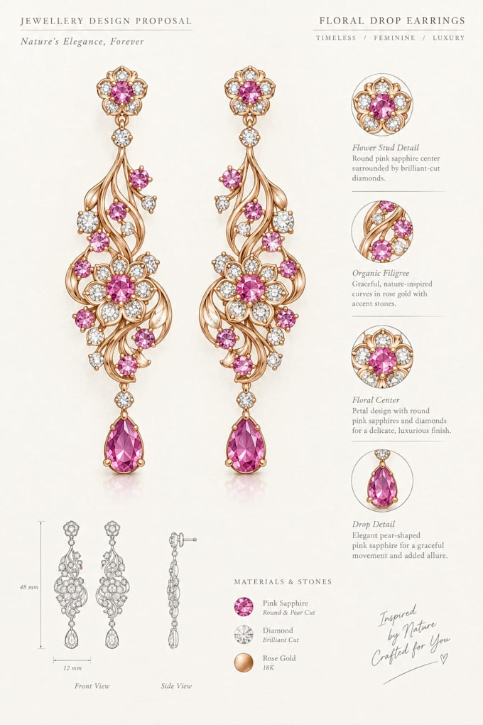 create attractive jewellery design for your business