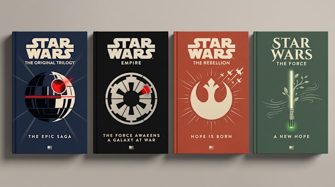 design a minimalist trending book cover