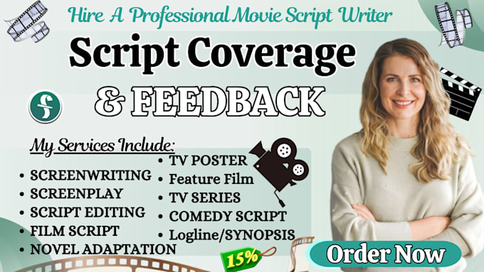 write script coverage notes, note analysis and feedback on your script