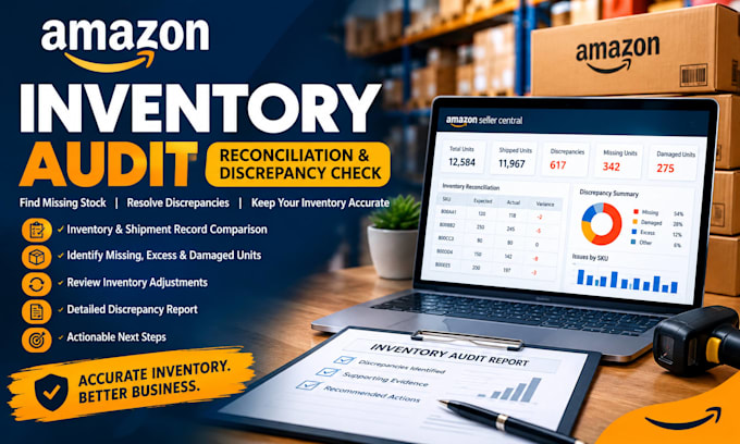 do amazon fba inventory audit shipment reconciliation stock discrepancy analysis