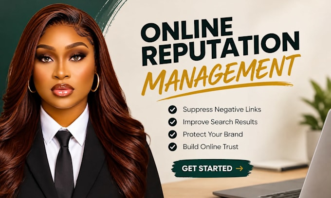 do online reputation management, ORM service to suppress negative links