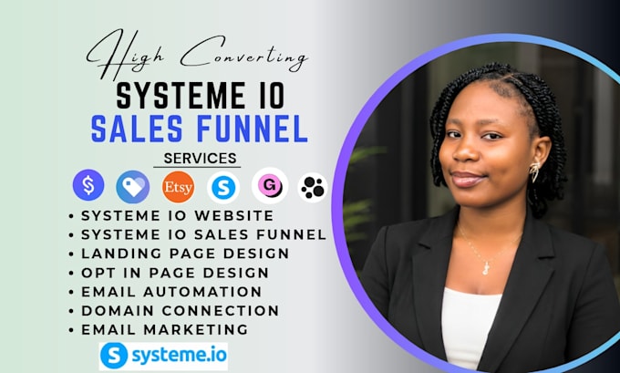 setup systeme io sales funnel systeme io, systeme io website, landing page