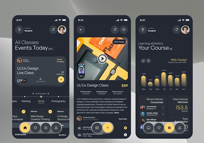Build elearning app lms app edtech app online learning app education ...