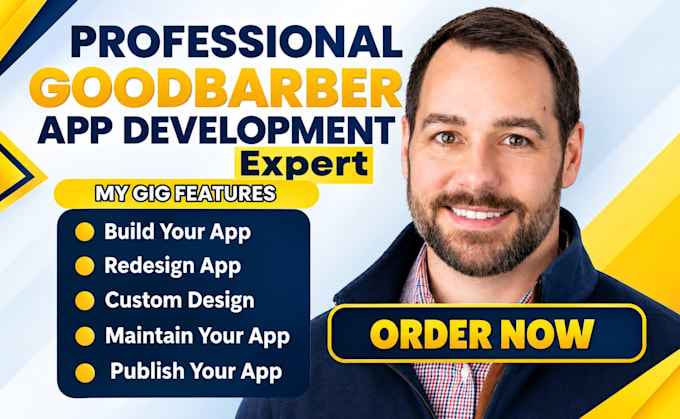 fix nocode thunkable app development, nocode goodbarber mobile app design,