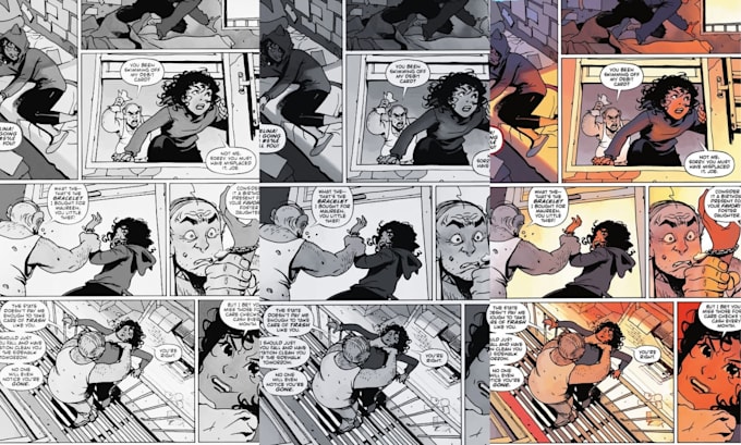 draw professional webtoon panels for your story