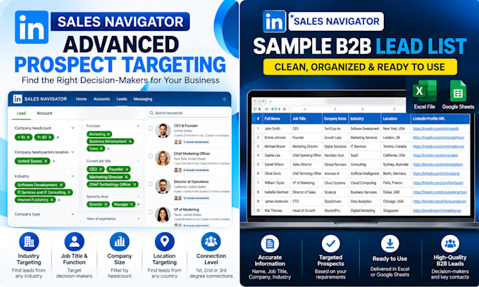 do linkedin lead generation using sales navigator