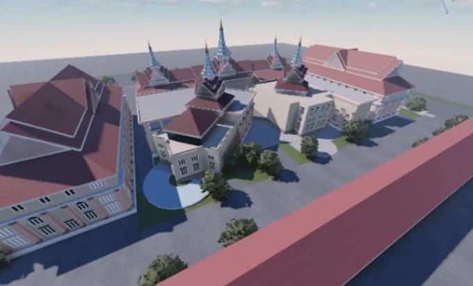 Create Terrain Map Do low poly roblox map, tycoon map, city map and terrain environments ...