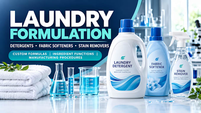 formulate laundry detergent and fabric care products