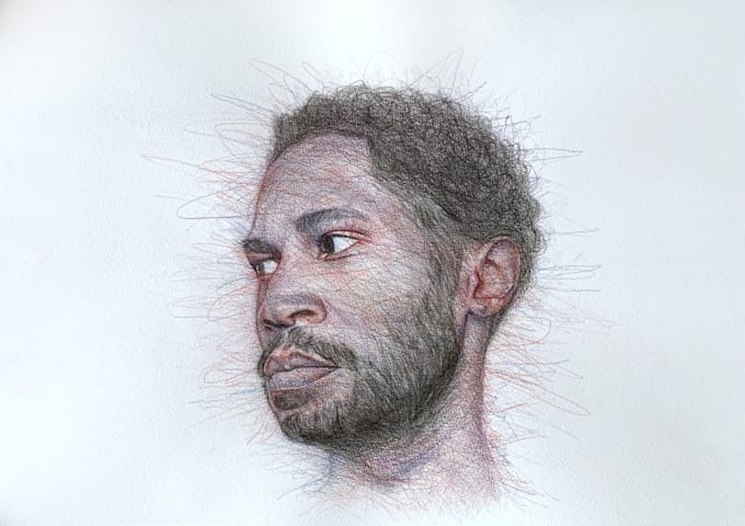 create a personalised hand drawn portrait as a unique gift