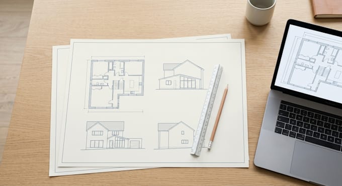 create UK planning drawings, building regs plans and house extension designs