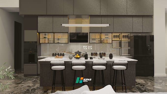 do interior design 3d and rendering sketchup