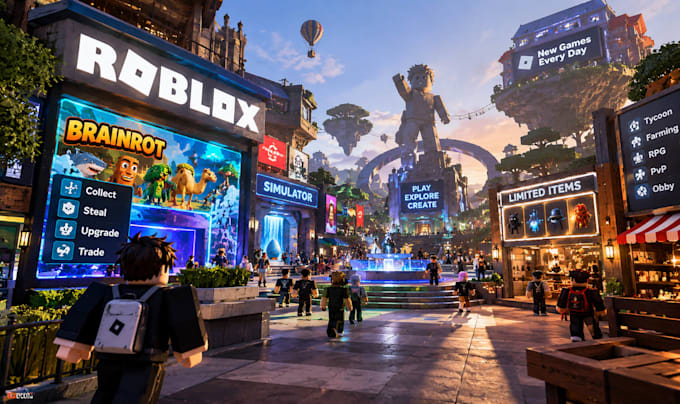 develop steal a brainrot roblox games rpg systems custom scripts roblox vfx