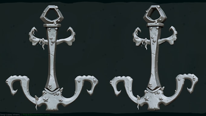 create stylized 3d props for games