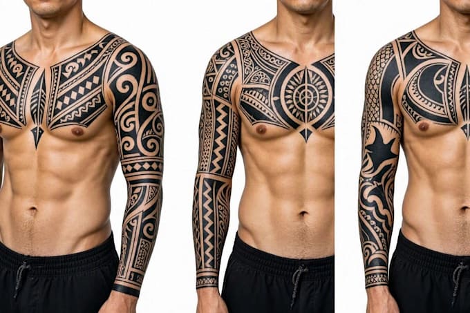 design your polynesian tribal tattoo