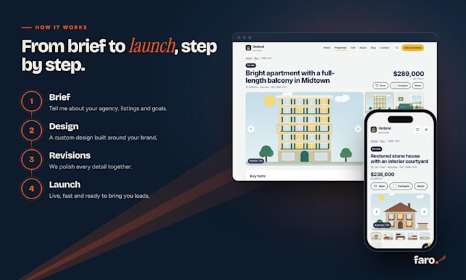 build a real estate website