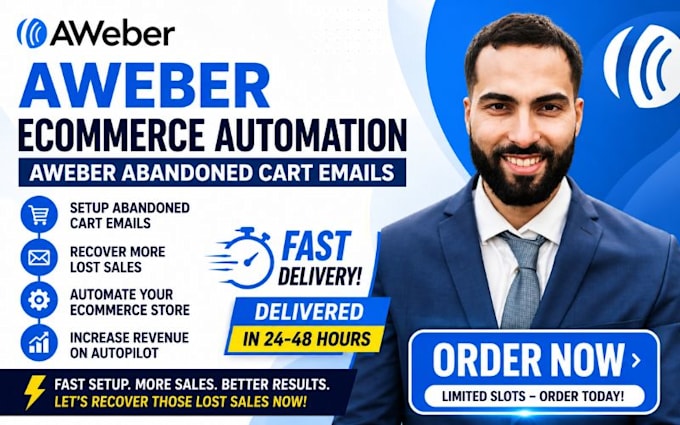 setup aweber ecommerce automation aweber abandoned cart emails