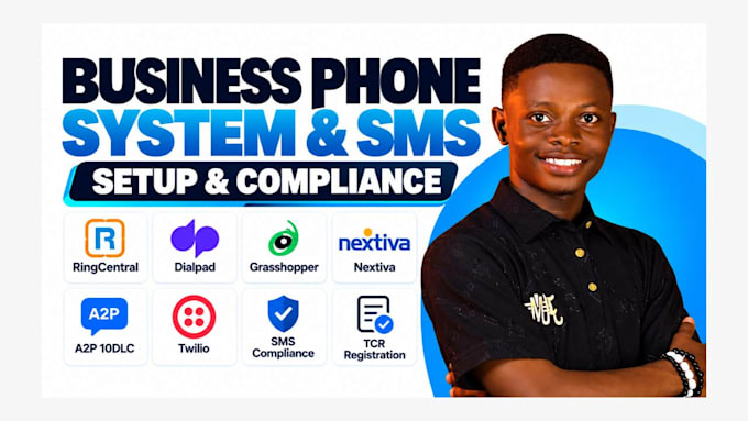 setup ringcentral dialpad grasshopper a2p 10dlc nextiva sms compliance approval