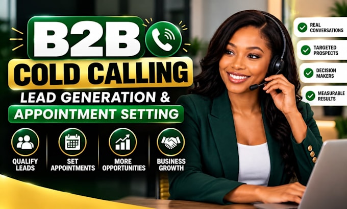 do b2b cold calling, janitorial lead generation and appointment setting