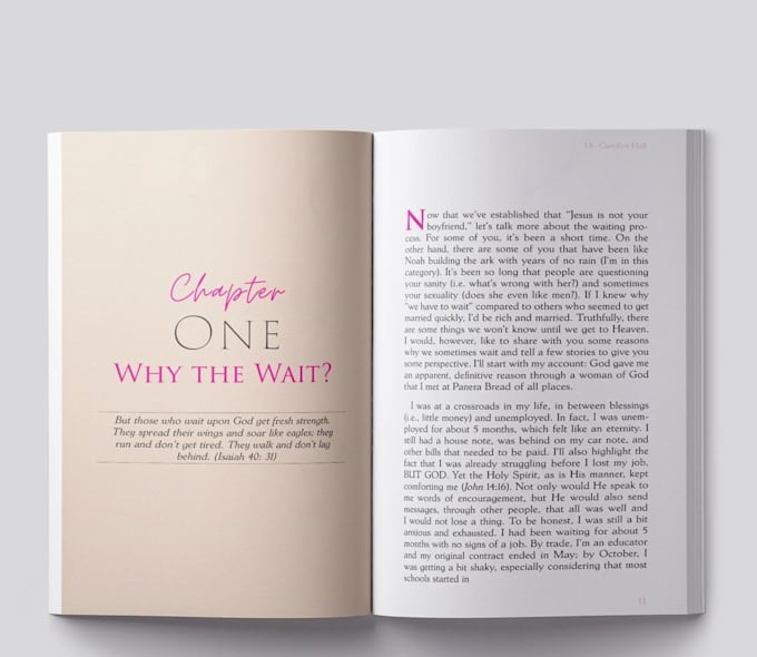 print book formatting, interior layout design, ebook